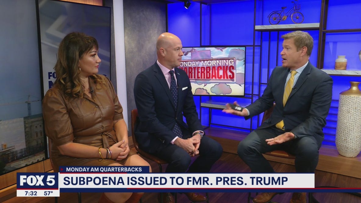 Monday Morning Quarterback: January 6th Trump subpoena