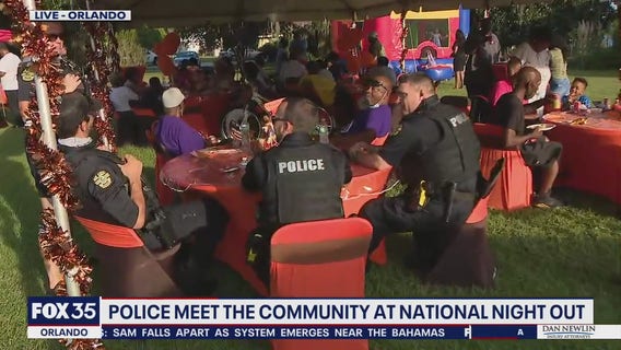 Police meet community members for National Night Out