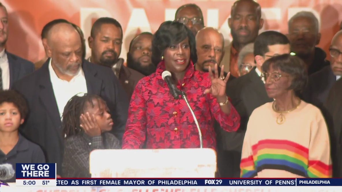 Parker promises to rein in crime during Election Night victory speech