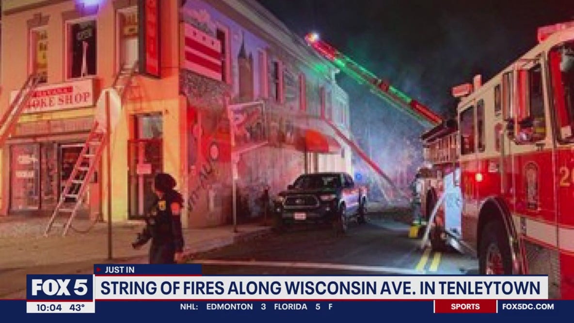 String of fires break out in Tenleytown