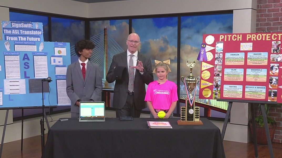 Hillsborough County STEM fair winners on Good Day
