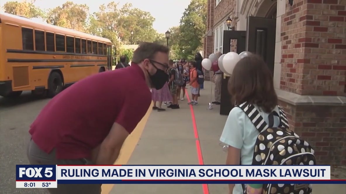 Virginia judge says parents of immunocompromised children in 12 schools can ask for mask mandate in classroom