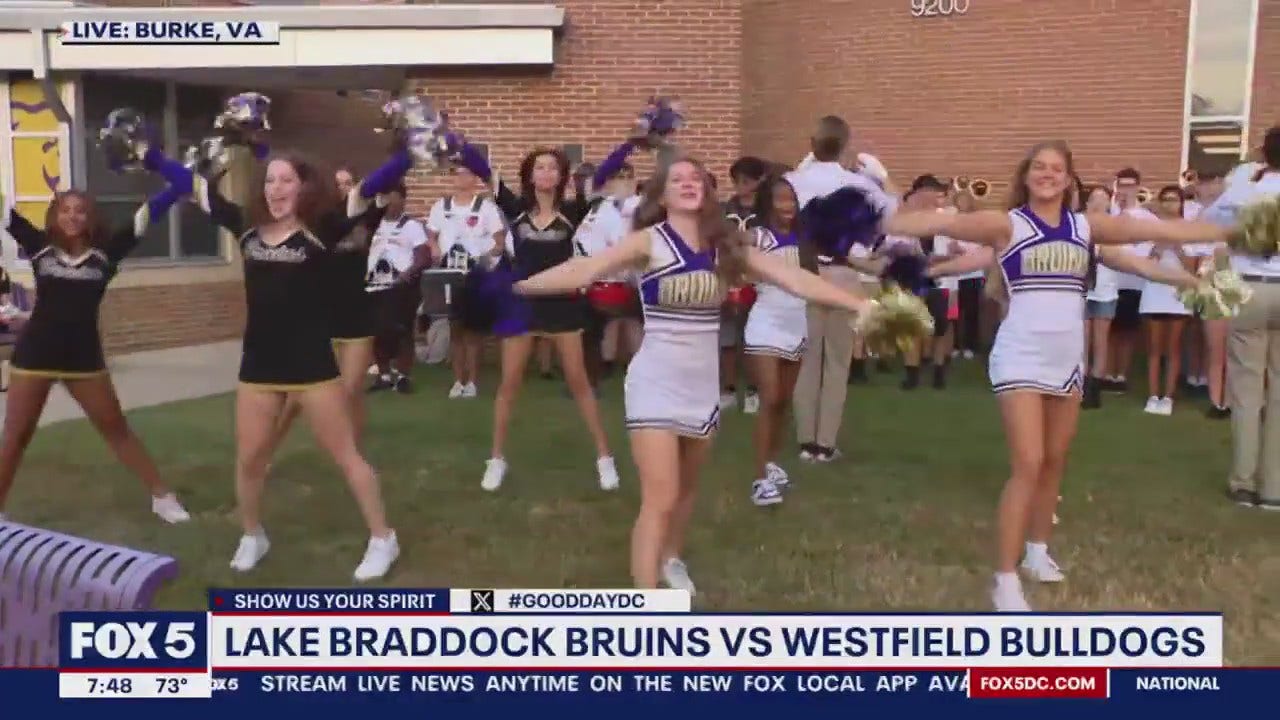 Lake Braddock High School Shows Their Spirit FOX 5 DC lake-braddock-high-school-shows-their-spirit-fox-5-dc