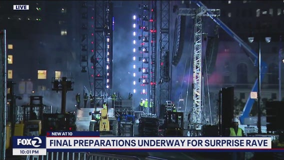 Round-the-clock preparations are underway as SF is set to host massive, sold-out  surprise rave concert