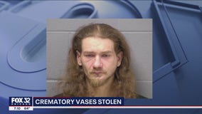 Cook County man stole hundreds of vases from crematorium