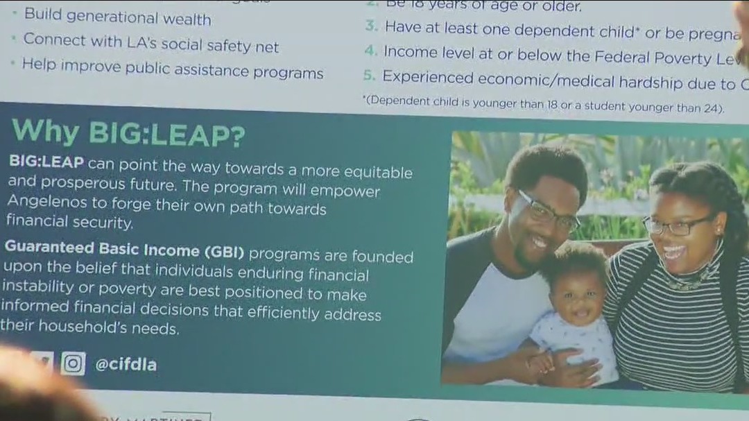 Los Angeles launches guaranteed basic income program