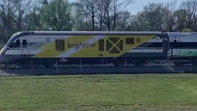 Brightline reaches major milestone as it tests high-speed trains in Central Florida