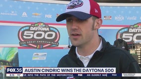 FOX 35 speaks with Daytona 500 winner Austin Cindric