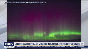Northern lights put on a show near St. Cloud overnight