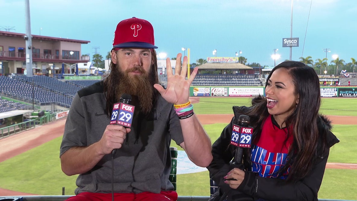 Phillies' outfielder Brandon Marsh discusses the upcoming season from Clearwater