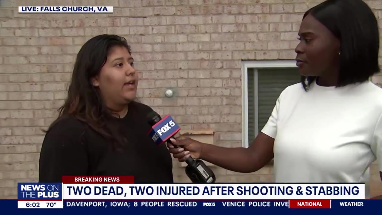 2 dead, 2 injured in shooting & stabbing incident in Fairfax County