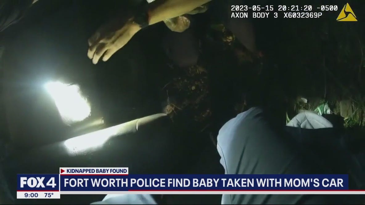 Fort Worth police rescue kidnapped baby found in trash