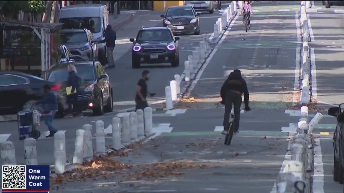 New bike lane blamed for drop in business along popular SF Mission corridor