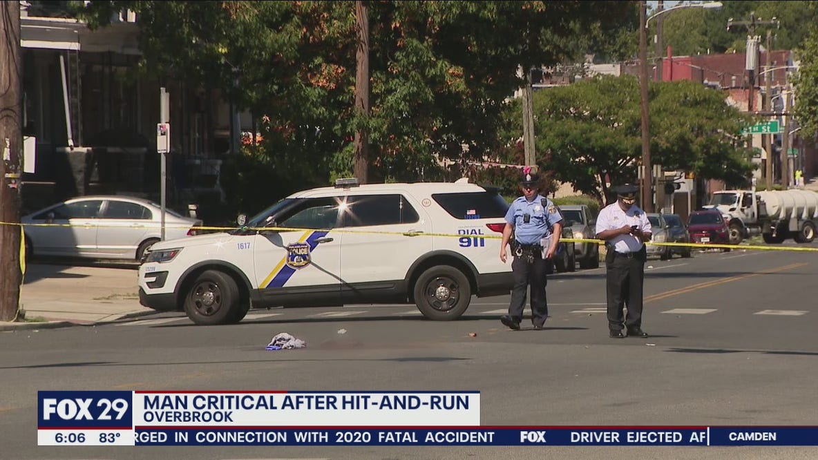 Man run over in West Philadelphia after attempting to get into a vehicle