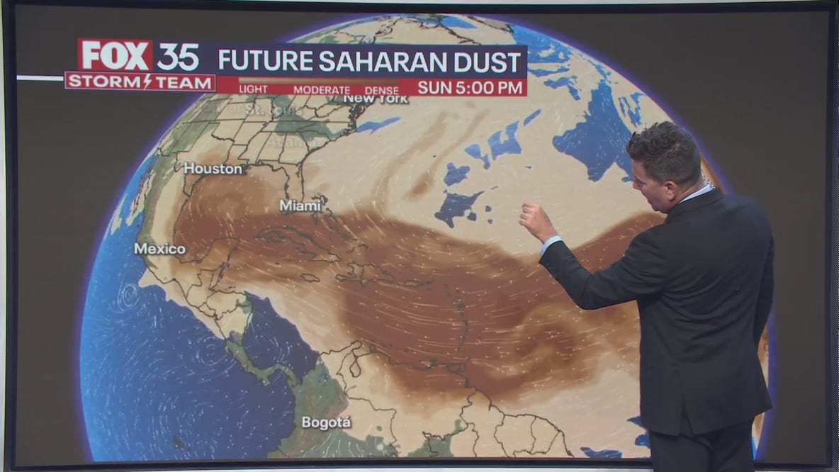 Saharan dust tracker: Here's when it arrives in Florida