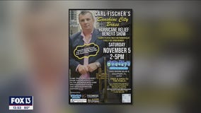 Local celebrity and hurricane survivor performs for Hurricane Ian relief this weekend