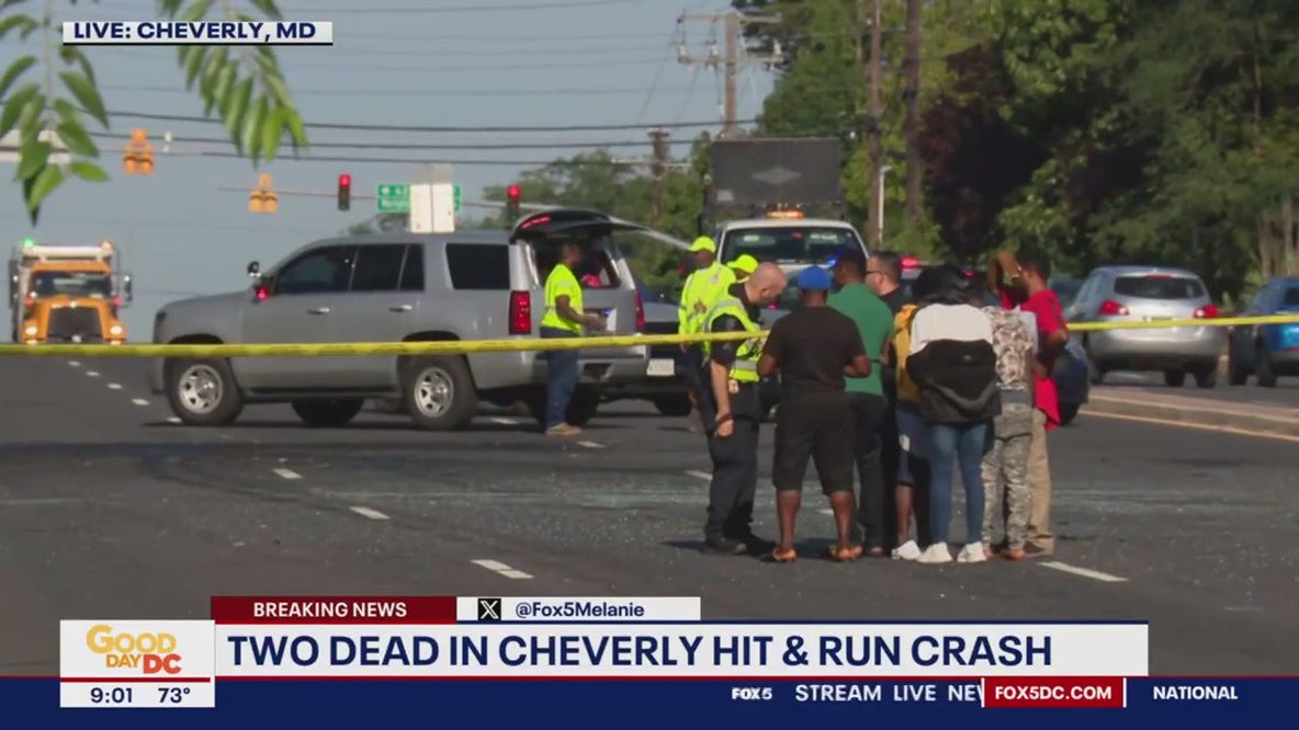 2 killed in deadly hit-and-run crash in Cheverly