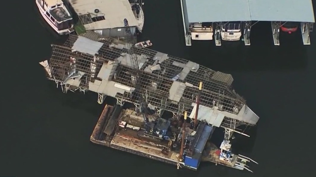 Bethel Island's bizarre floating disaster zone