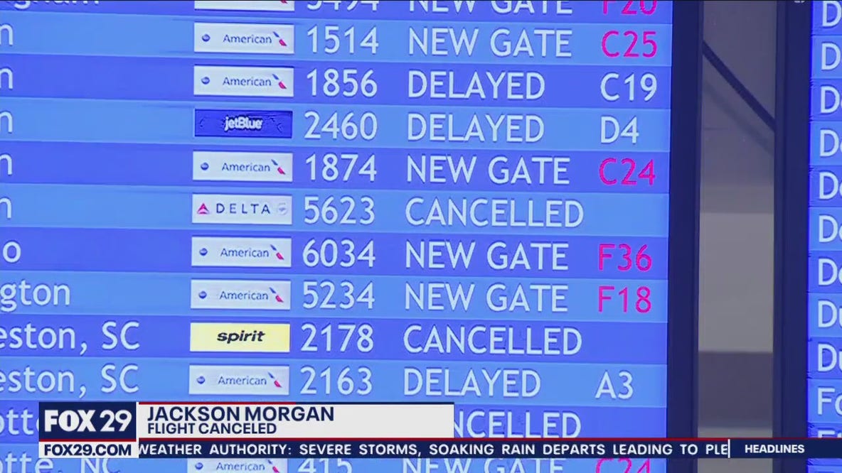 Flyers frustrated by delays, cancelations prompted by severe storms: 'It's been a nightmare'