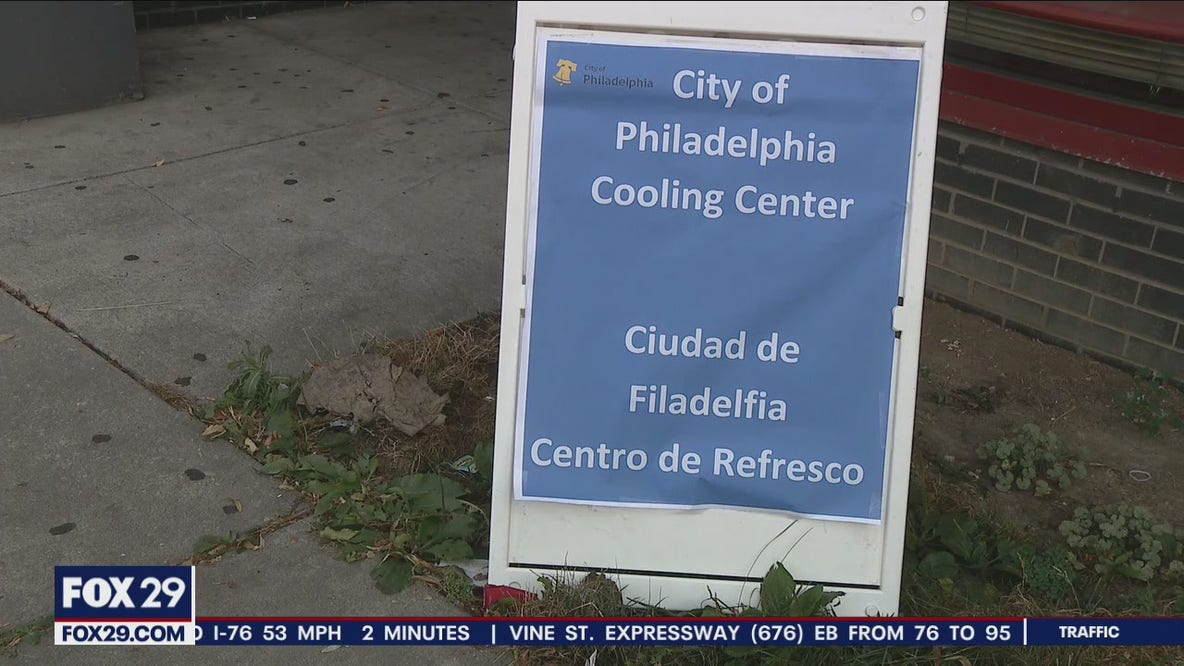 Philadelphia residents use cooling centers to beat brutal summer heat