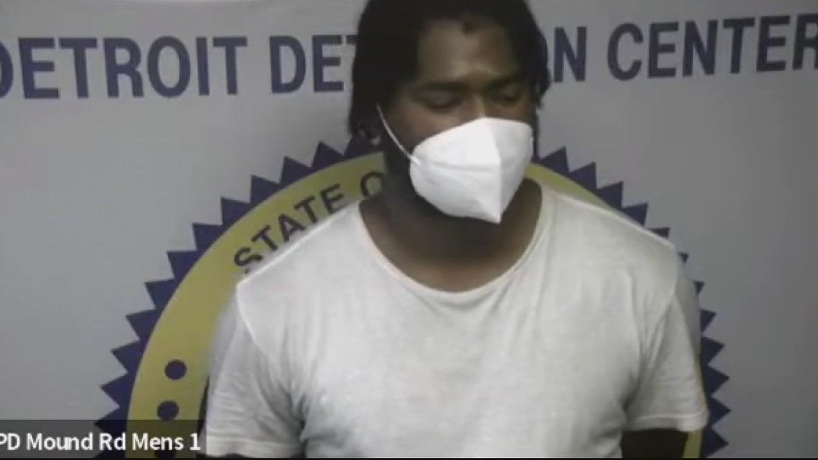 Detroit suspect on tether accused of killing another man over BBQ, starting hourslong standoff