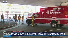 Several people injured following LAX gas leak