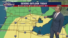 Severe thunderstorms possible Wednesday