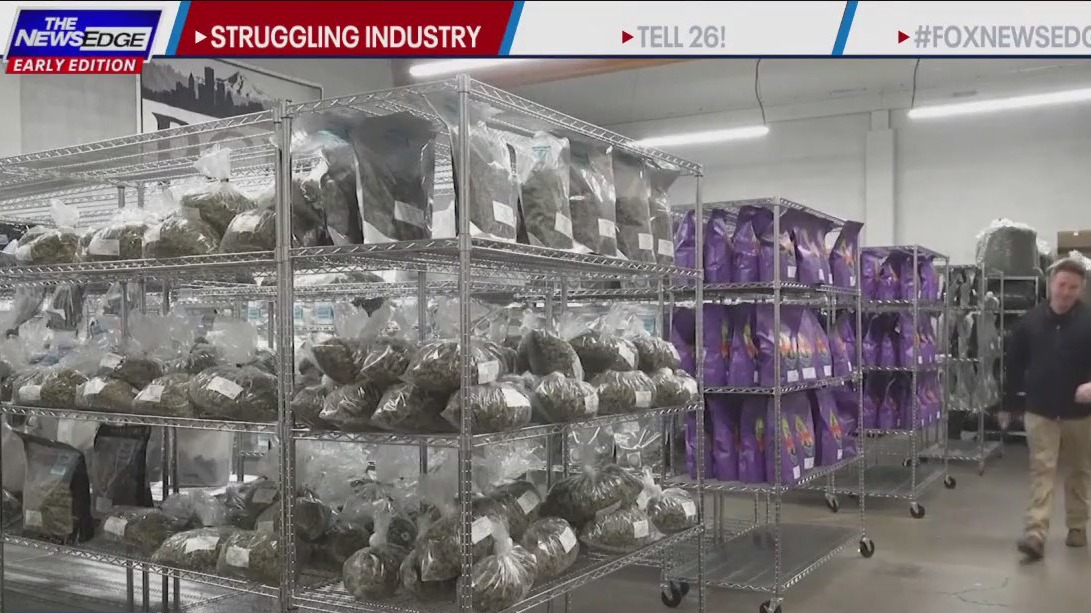 Marijuana industry struggling with low demand