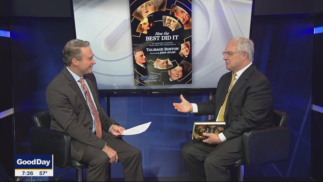 Talmage Boston release new book on presidential lessons FOX 4 Dallas