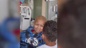 Younger brother donates bone marrow to older brother