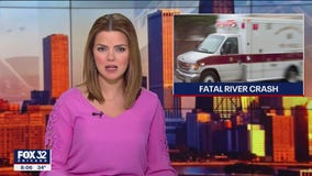 Man killed, woman hurt after car crashes into Little Calumet River