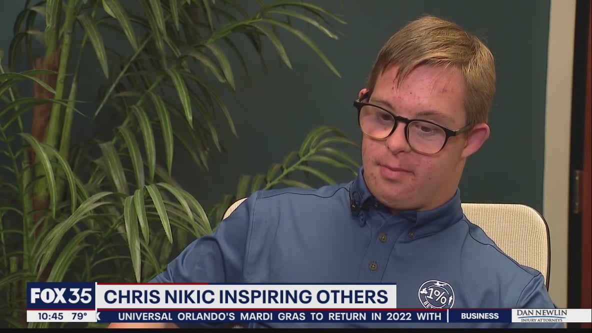 Chris Nikic inspiring others, pens new book with father