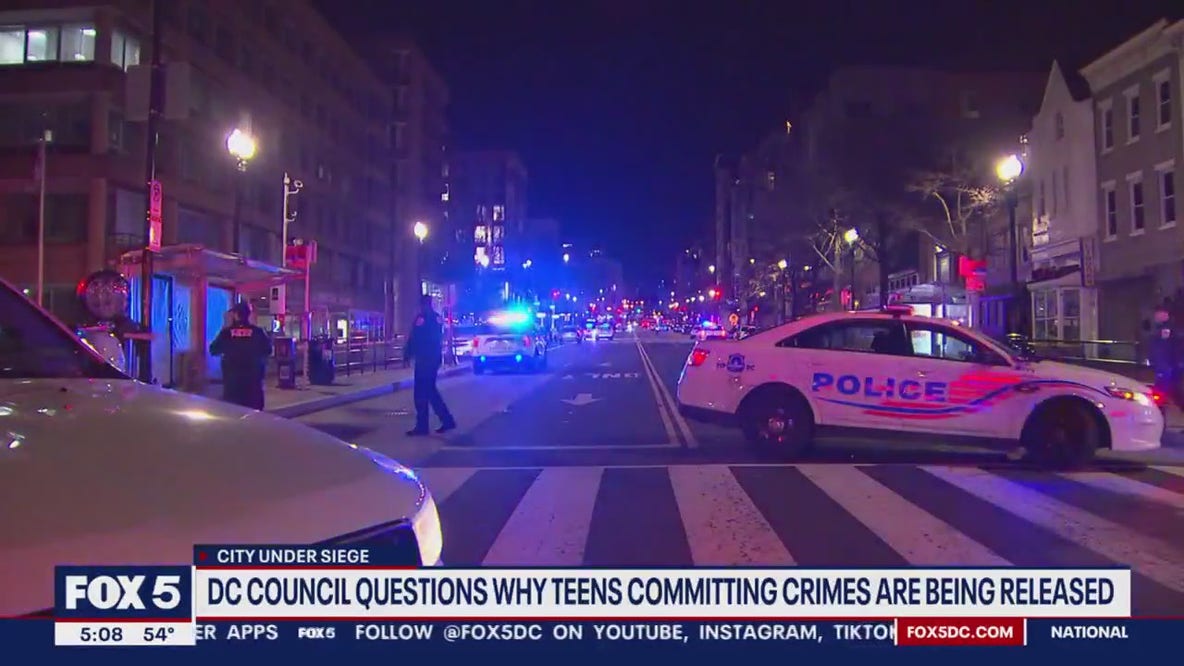 DC councilmembers question 'catch and release' as juvenile crime causes chaos across DC