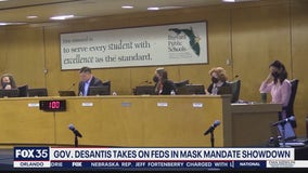 DeSantis takes on feds in mask mandate showdown
