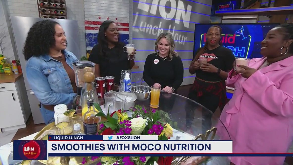 Healthy smoothie recipes with MoCo Nutrition