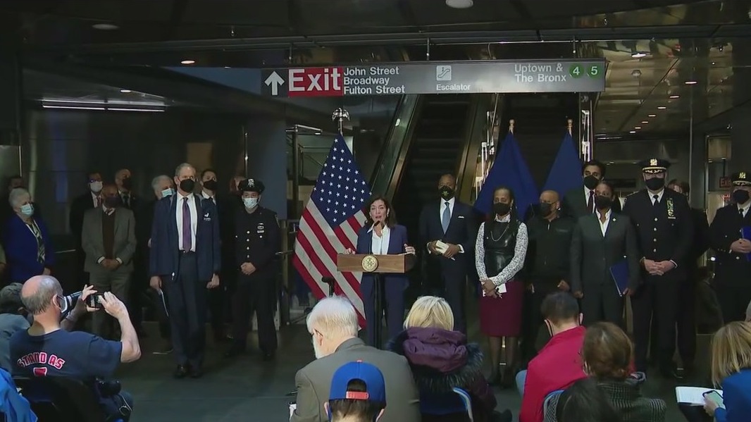 Adams announces plan to address homeless problem in subways