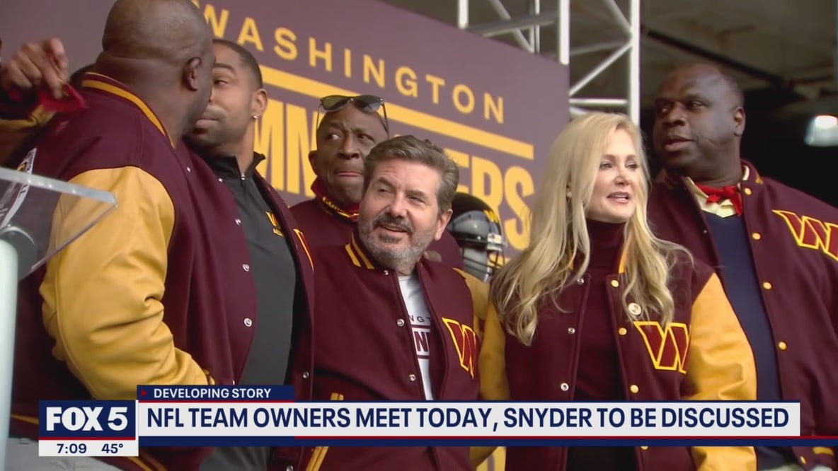NFL team owners meet Tuesday; Snyder to be discussed