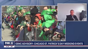 Chicago's OEMC releases street closures, safety tips ahead of St. Patrick's Day weekend