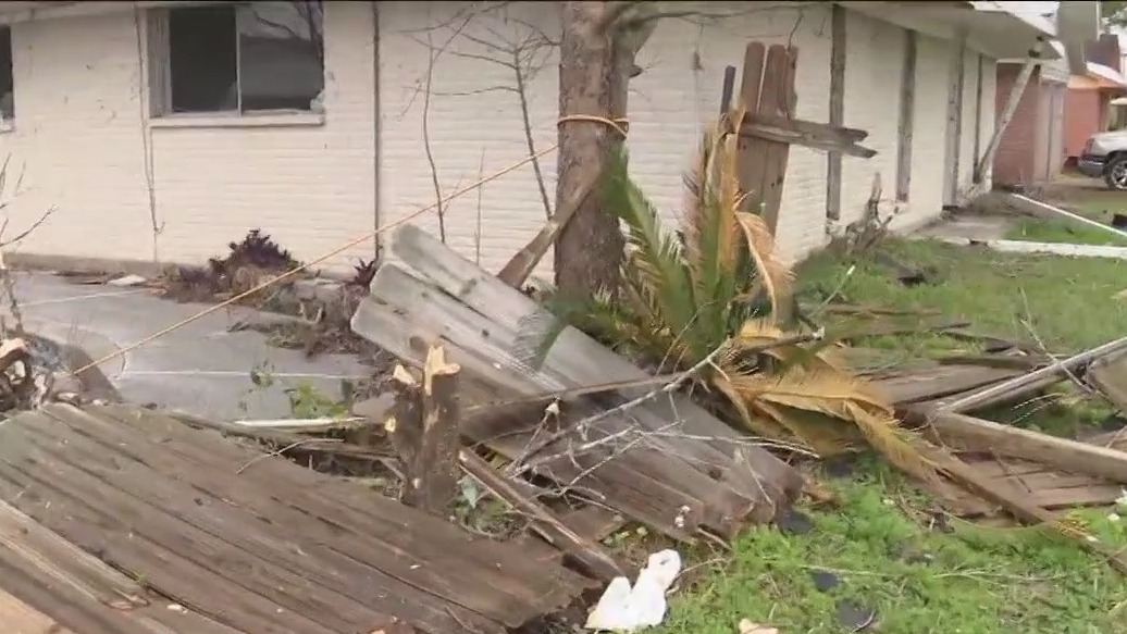 Pasadena residents still picking up the pieces after tornado devastated neighborhood
