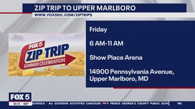 FOX 5 Zip Trip Upper Marlboro moved indoors