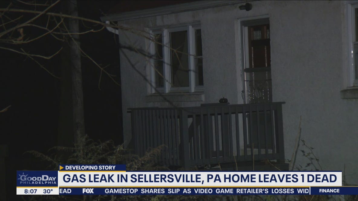 1 dead, 2 hospitalized after apparent gas leak at home in Sellersville