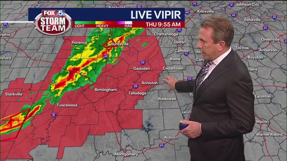 Georgia weather: Monitoring strong to severe storms heading toward north Georgia