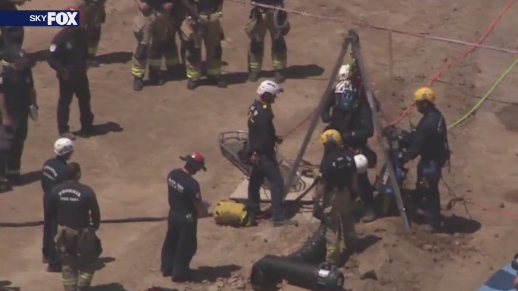 Confined space rescue in Goodyear