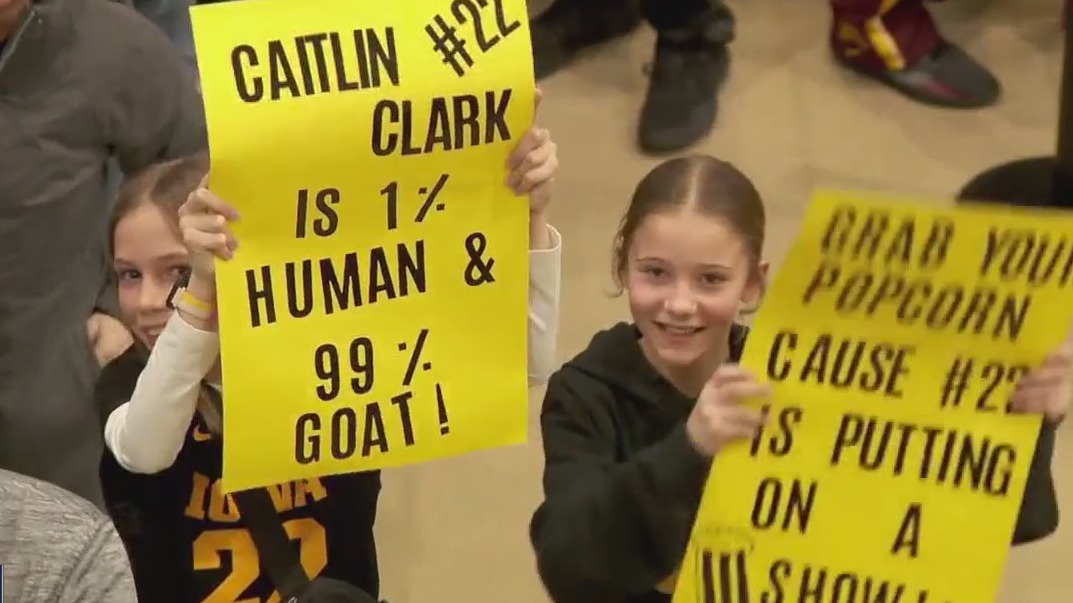 Caitlin Clark inspires next generation