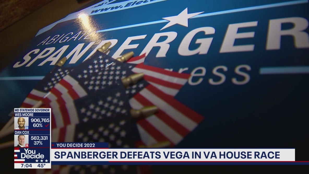 Spanberger defeats Trump-endorsed Vega in pivotal Virginia congressional race