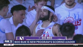 Boo Buie becomes Northwestern's all-time leading scorer vs. Michigan