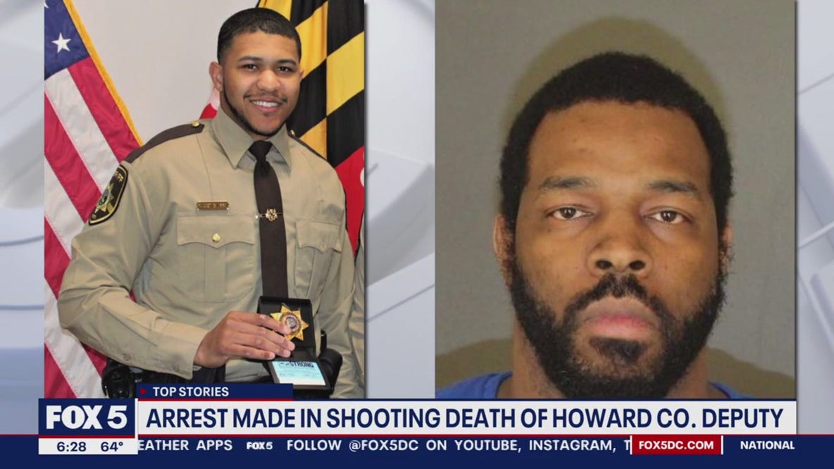 Arrest made in homicide of off-duty Howard County sheriff's deputy shot, killed in Baltimore
