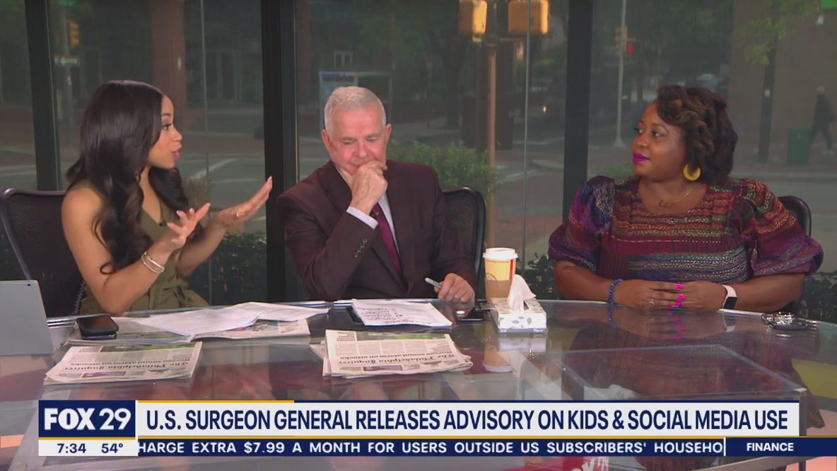 US Surgeon General warns about children's social media use