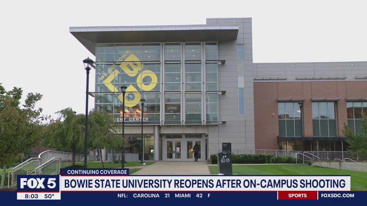 Bowie State reopens following shooting