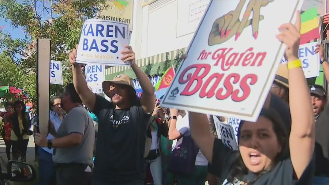 LA Mayor's race: Poll gives Karen Bass edge over Rick Caruso